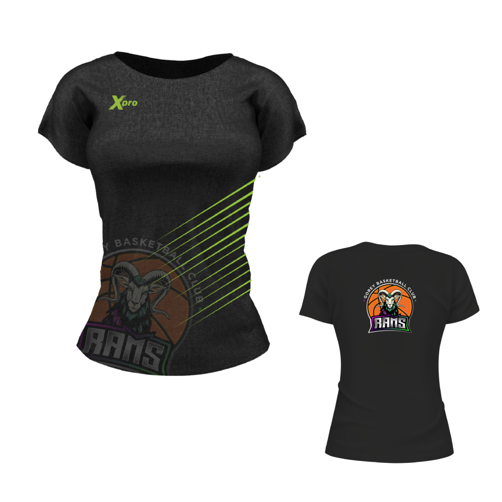 Gorey Basketball Club Training Tee Ladies Fit