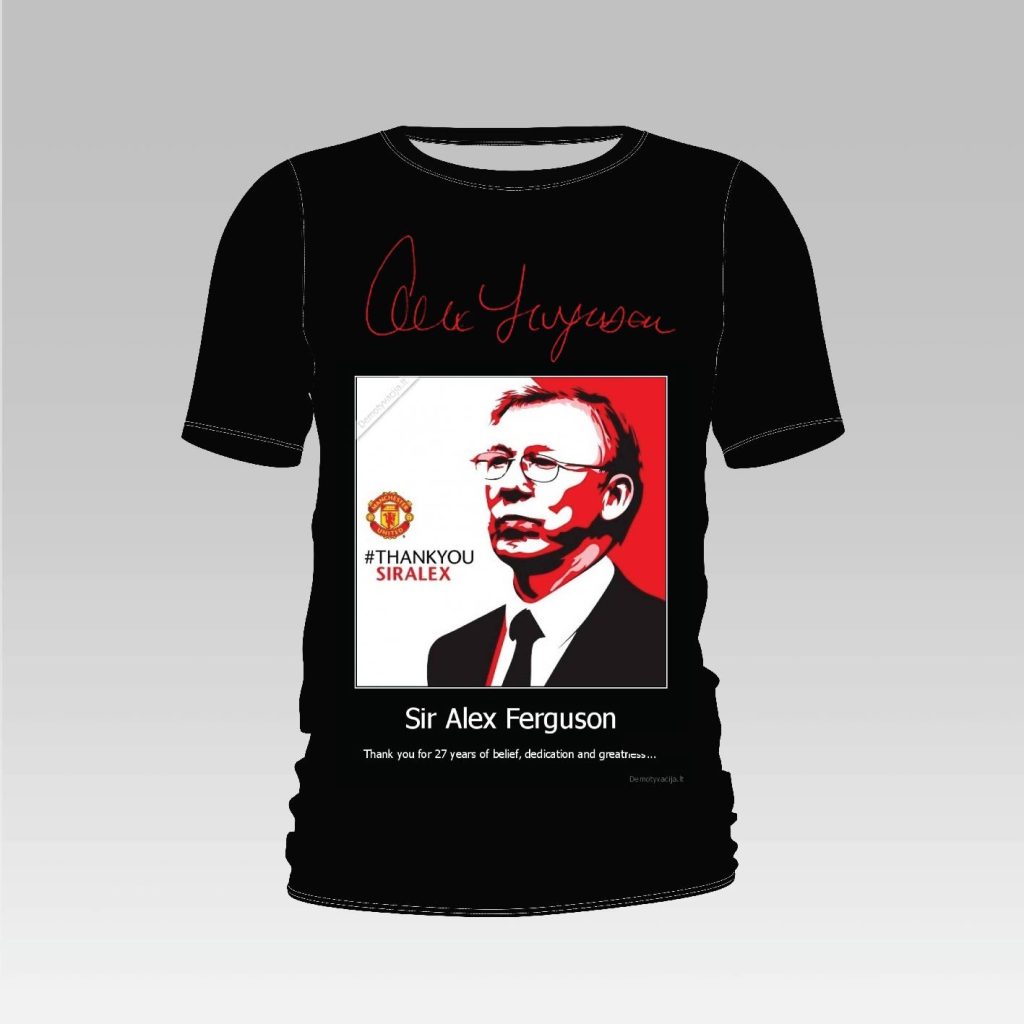 SRD Sr Alex Ferguson Signature Tee