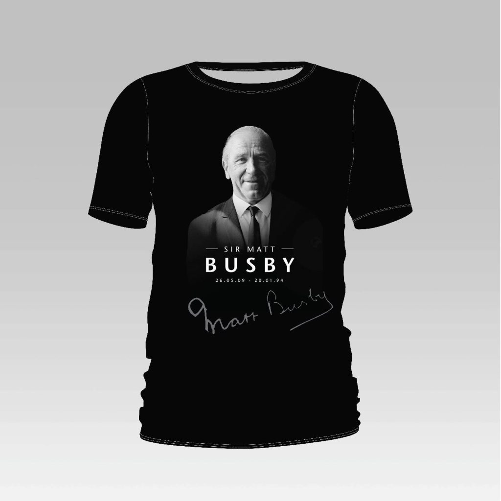 SRD Sr Matt Busby Signature Tee
