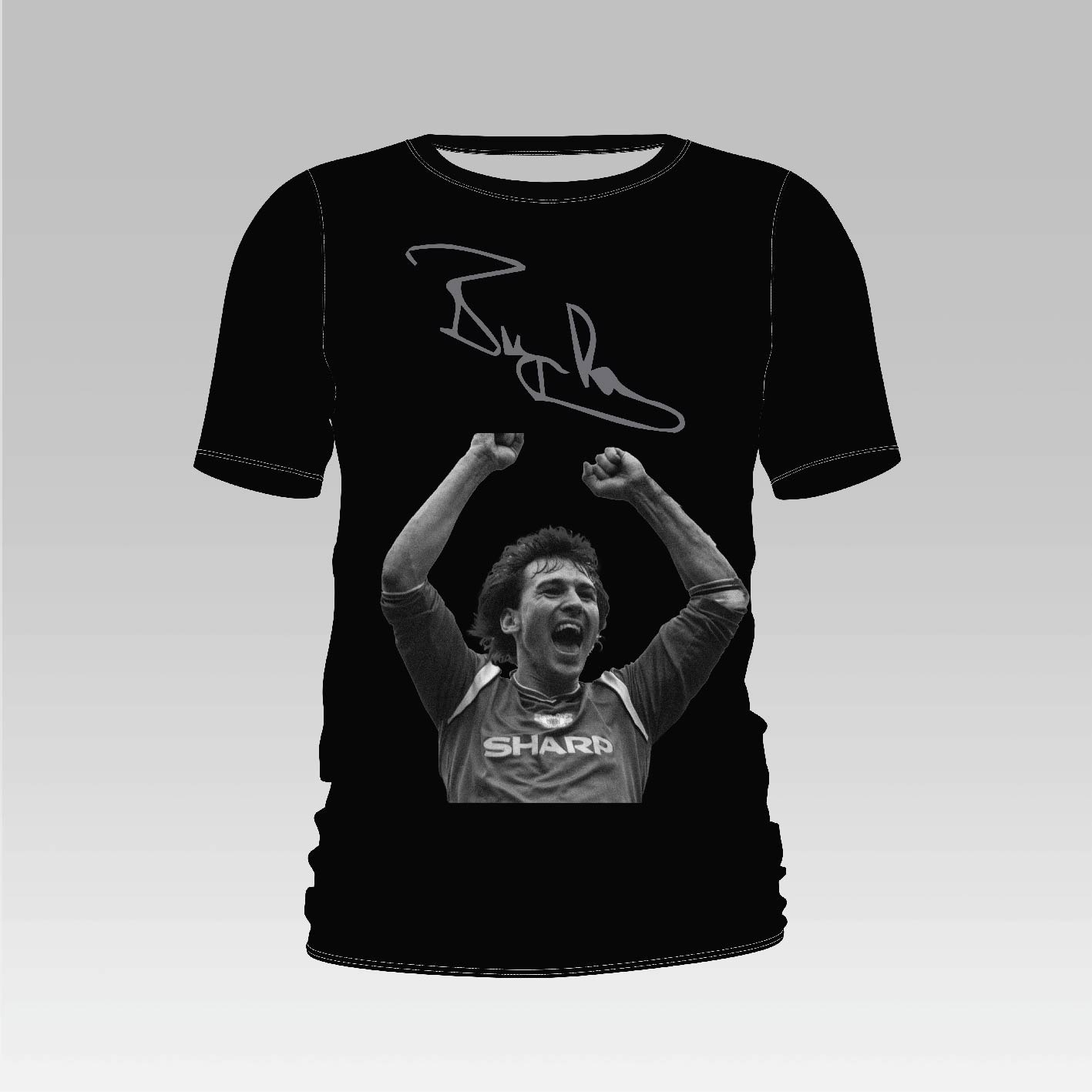 SRD Bryan Robson Signature Tee