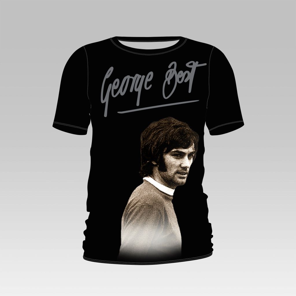 SRD George Best Signature Tee
