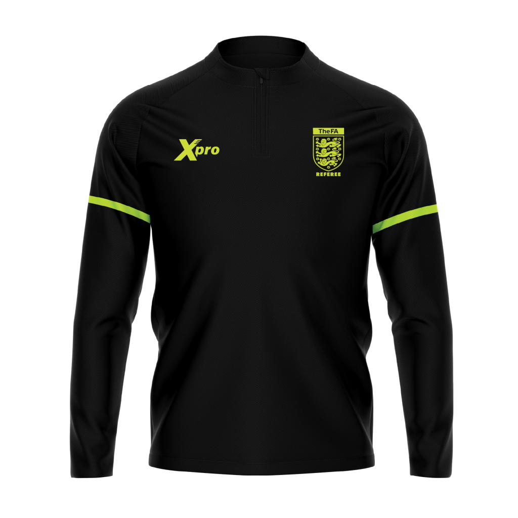 Xpro Referee 1/4 Zip Yellow