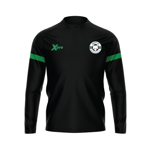 Keinton Mandeville Black 1/4 Zip