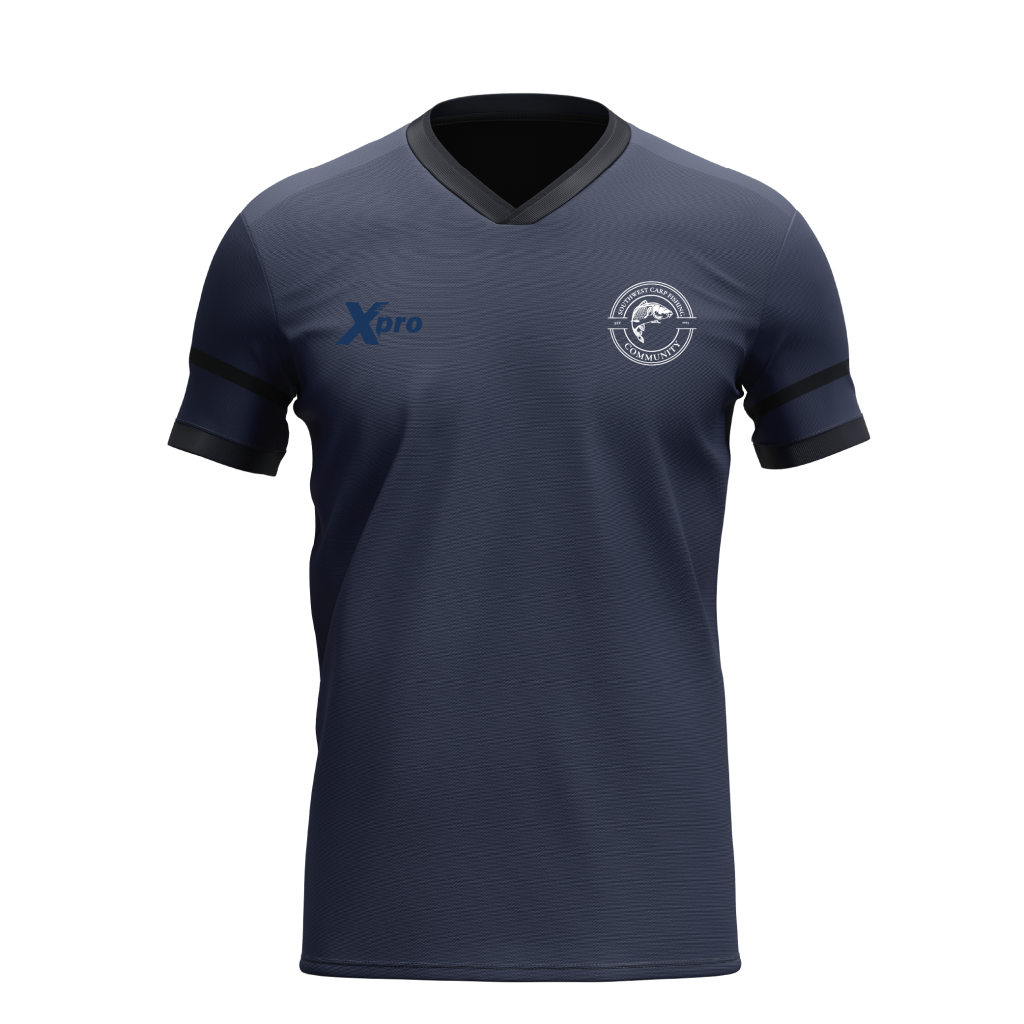 Southwest Carp Fishing Community T-Shirt Navy Option 1
