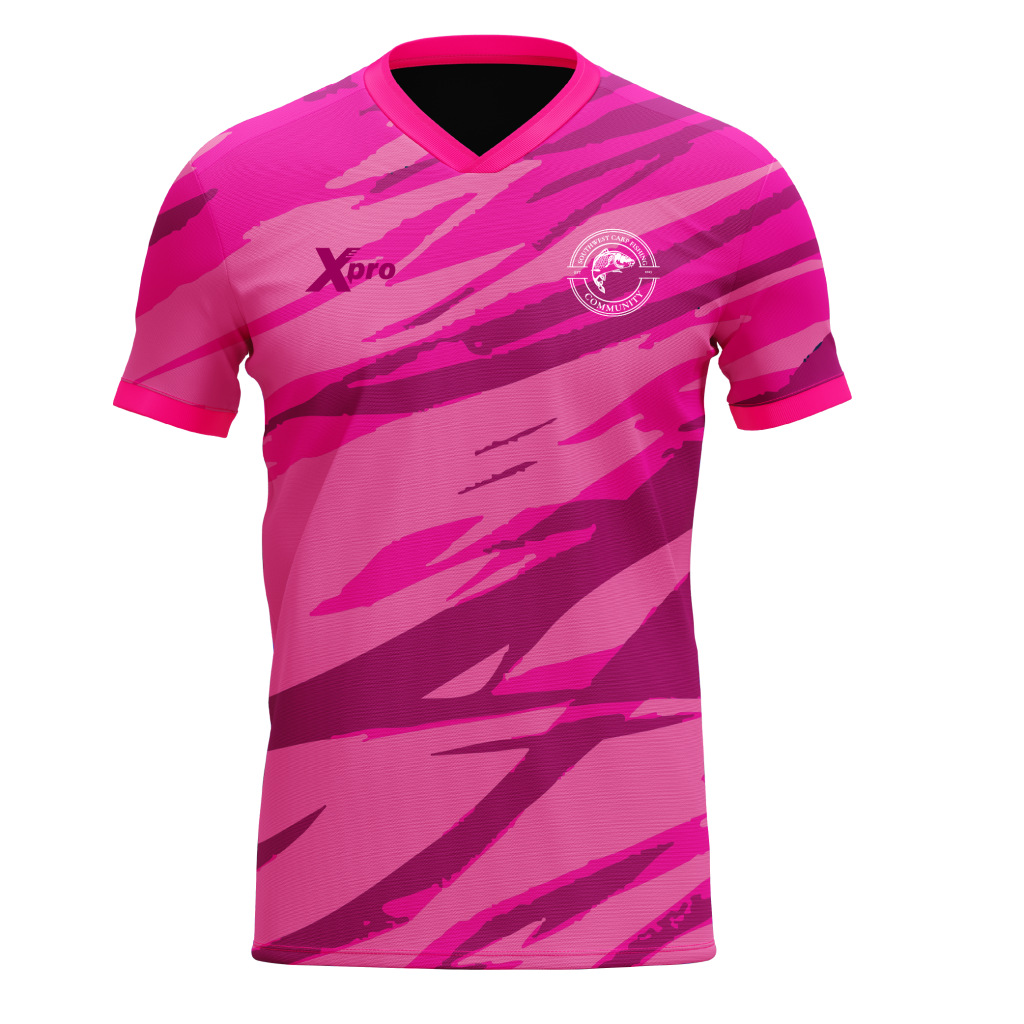 Southwest Carp Fishing Community T-Shirt Pink