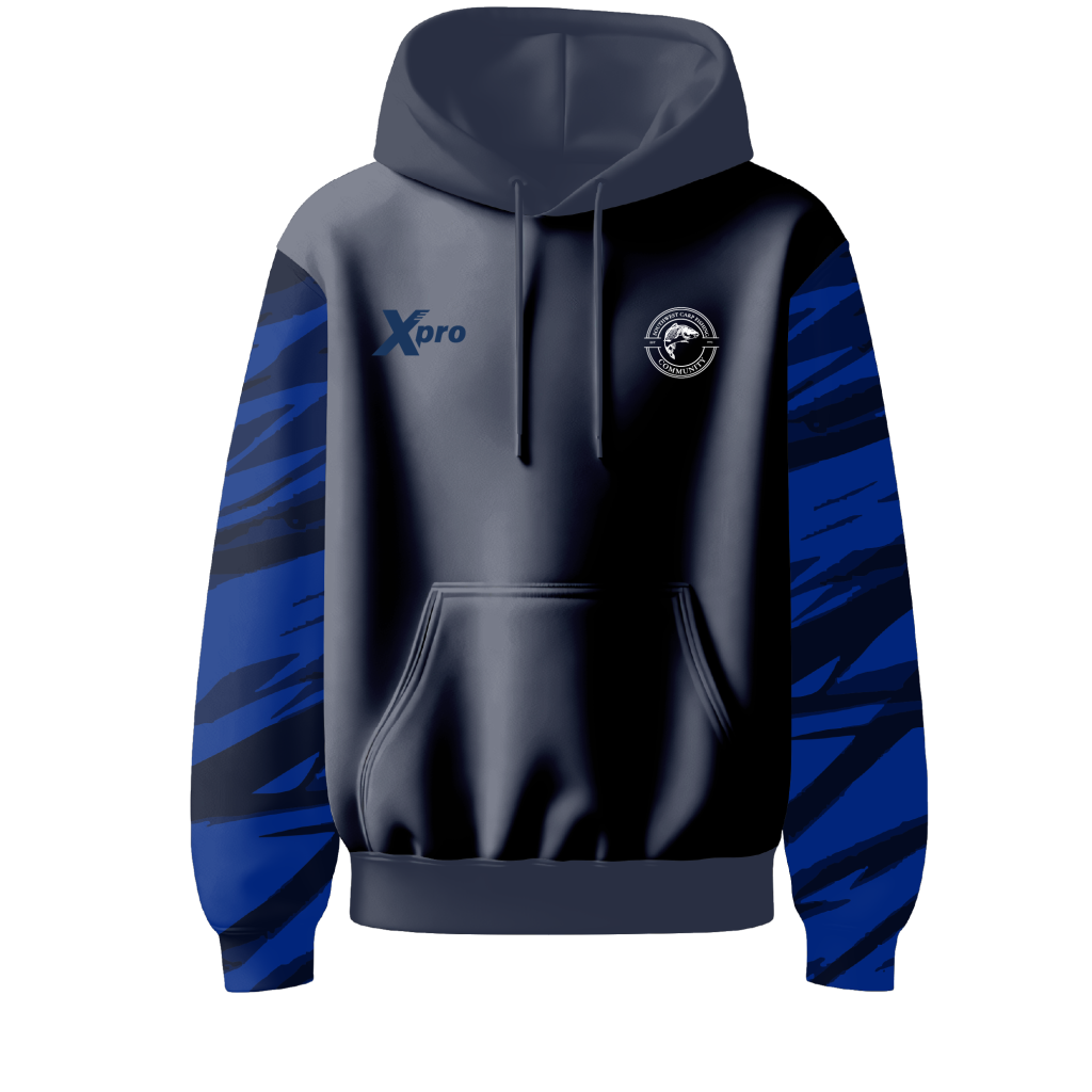Southwest Carp Fishing Community Hoodie Navy Option 2
