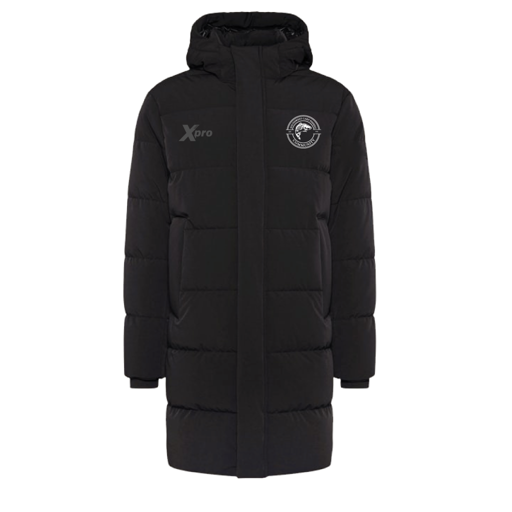 Southwest Carp Fishing Community Long Puffer Jacket