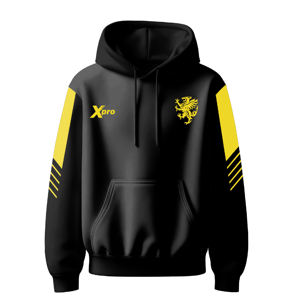 Somerset County Pool Hoodie Yellow