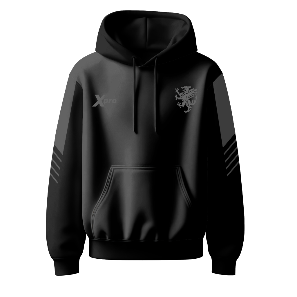 Somerset County Pool Hoodie Grey