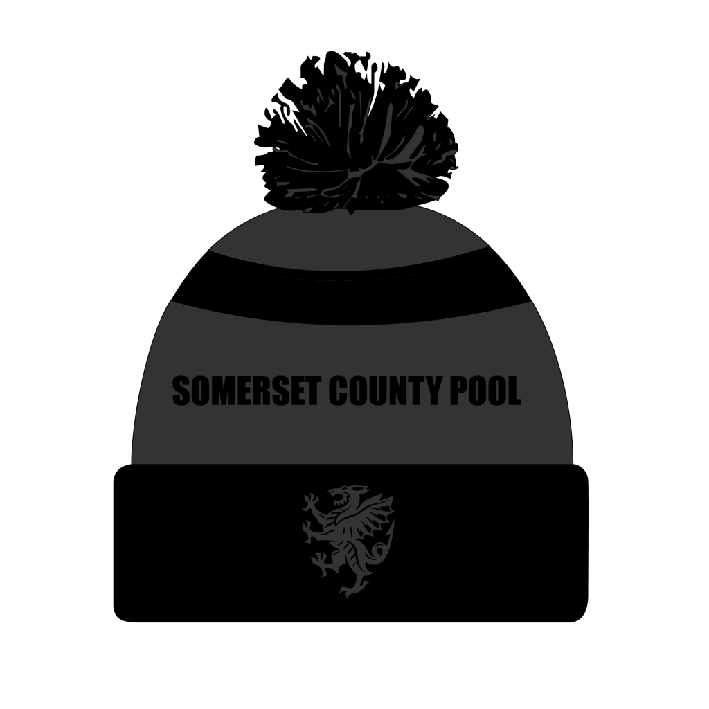 Somerset County Pool Bobble Hat Grey