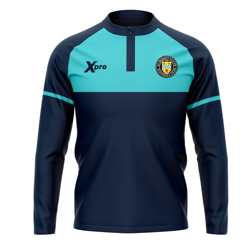 St Mirren Youth FC 1/4 Zip NAVY