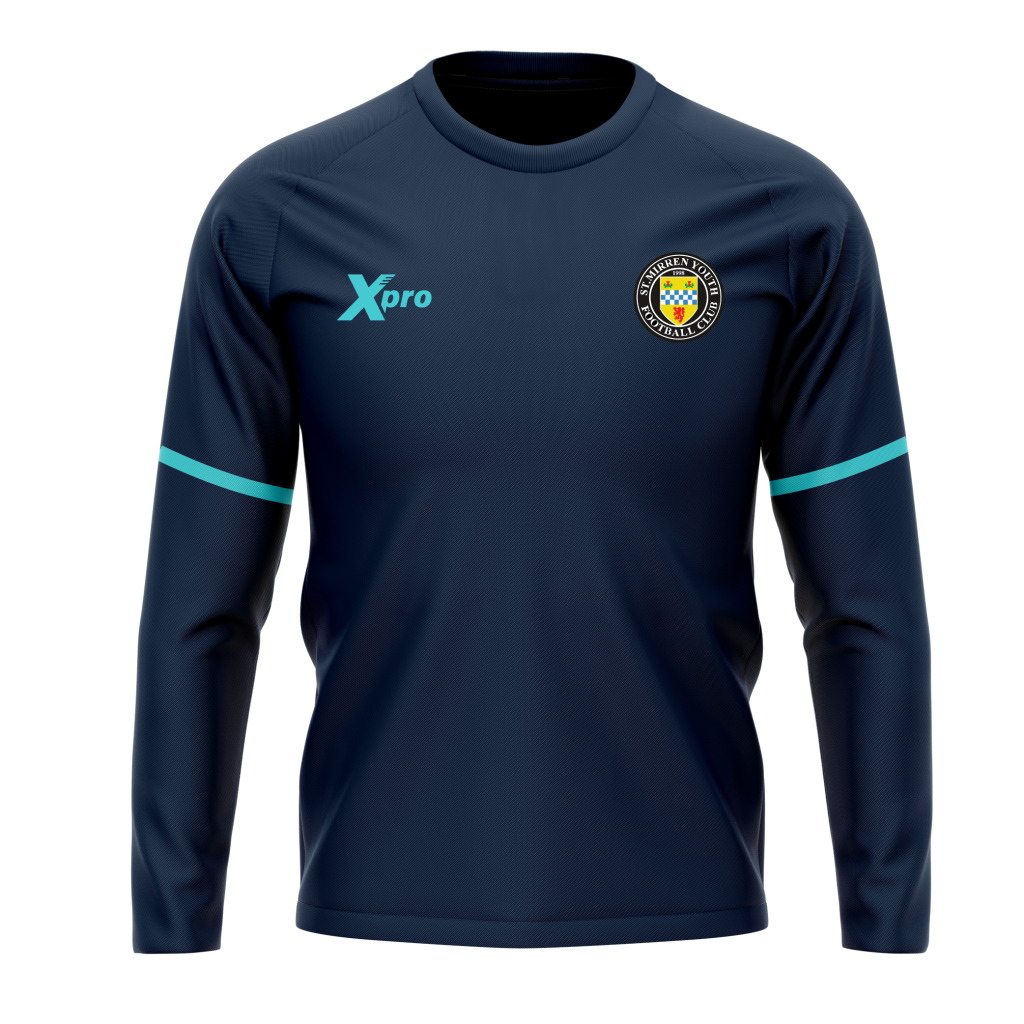 St Mirren Youth FC Crewneck NAVY