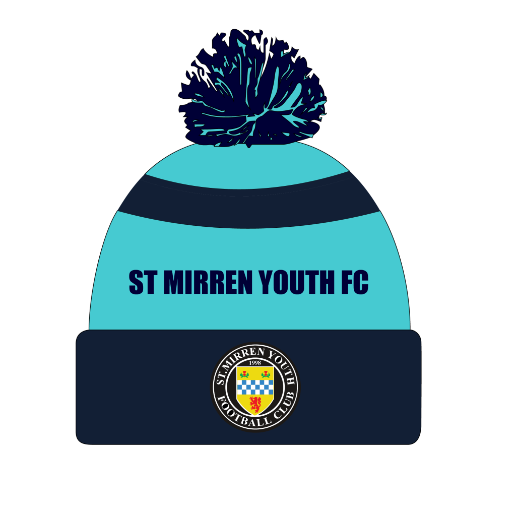 St Mirren Youth FC Bobble Hat NAVY