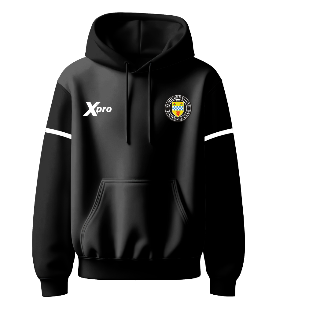 St Mirren Youth FC Hoodie BLACK