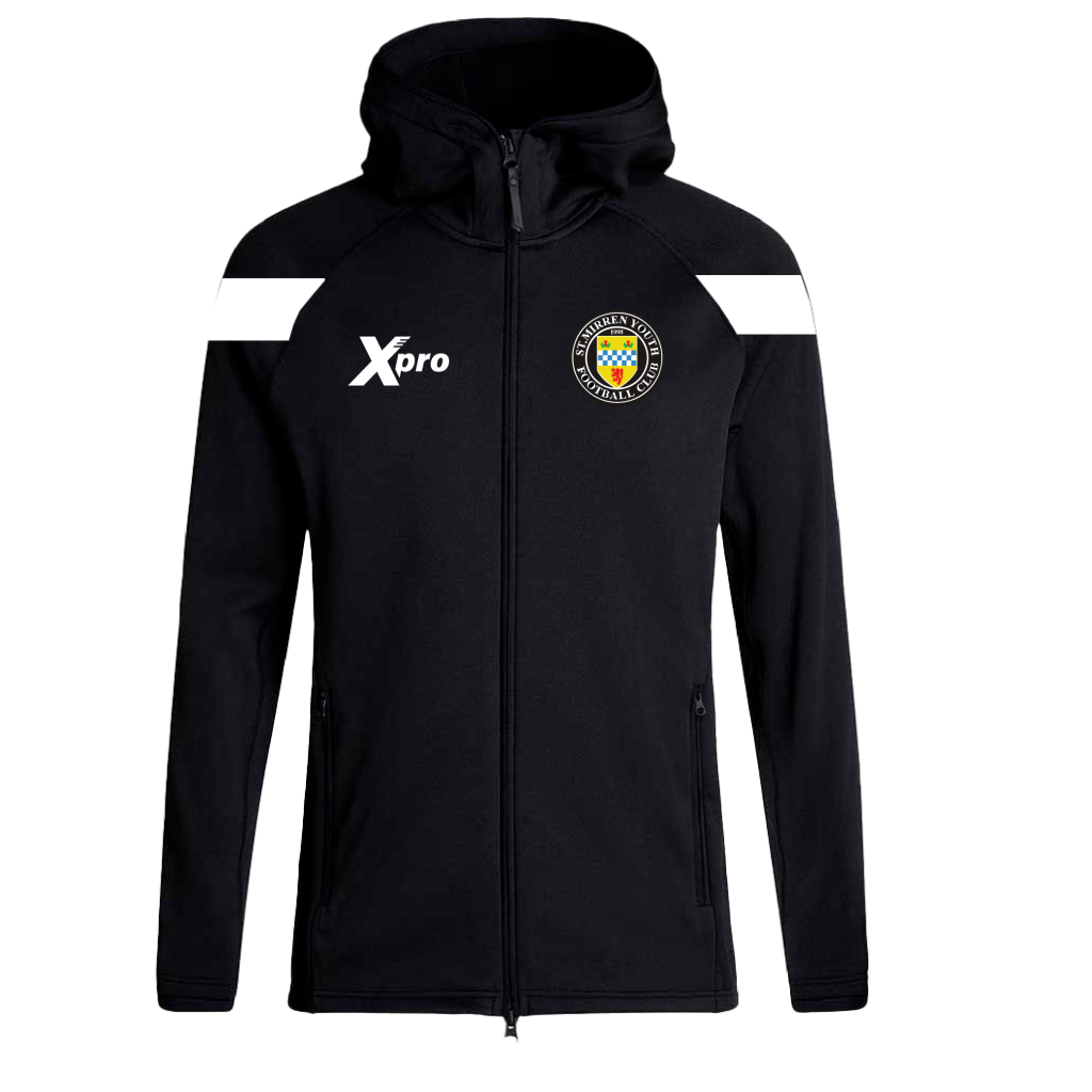 St Mirren Youth FC Tech Pro Wind Jacket BLACK