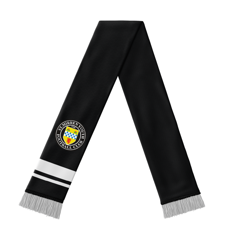 St Mirren Youth FC Scarf BLACK