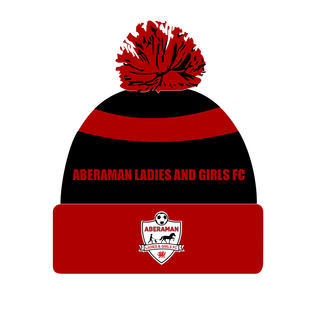 Aberaman Ladies and Girls FC Bobble Hat
