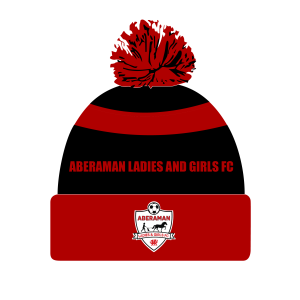 Aberaman Ladies and Girls FC Bobble Hat