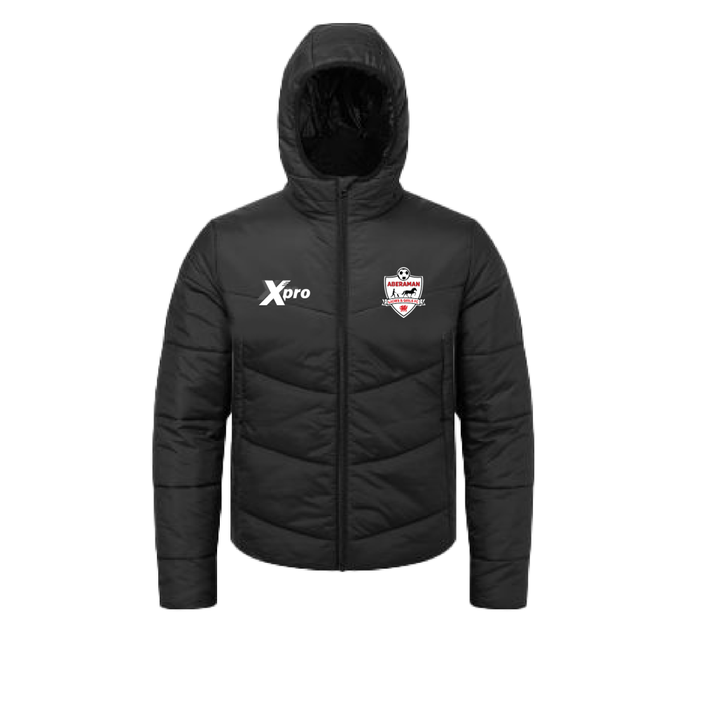 Aberaman Ladies and Girls FC Short Puffer Jacket