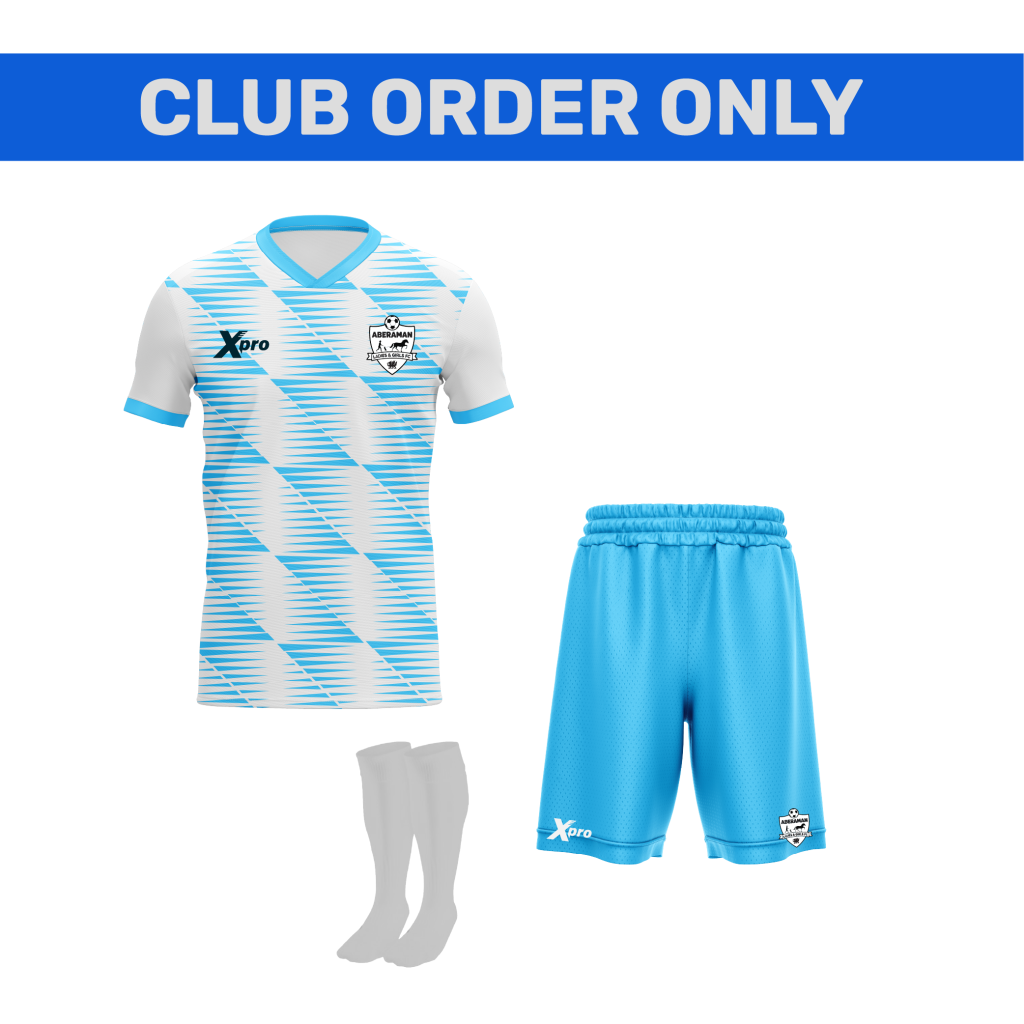 Aberaman Ladies and Girls FC Away Kit