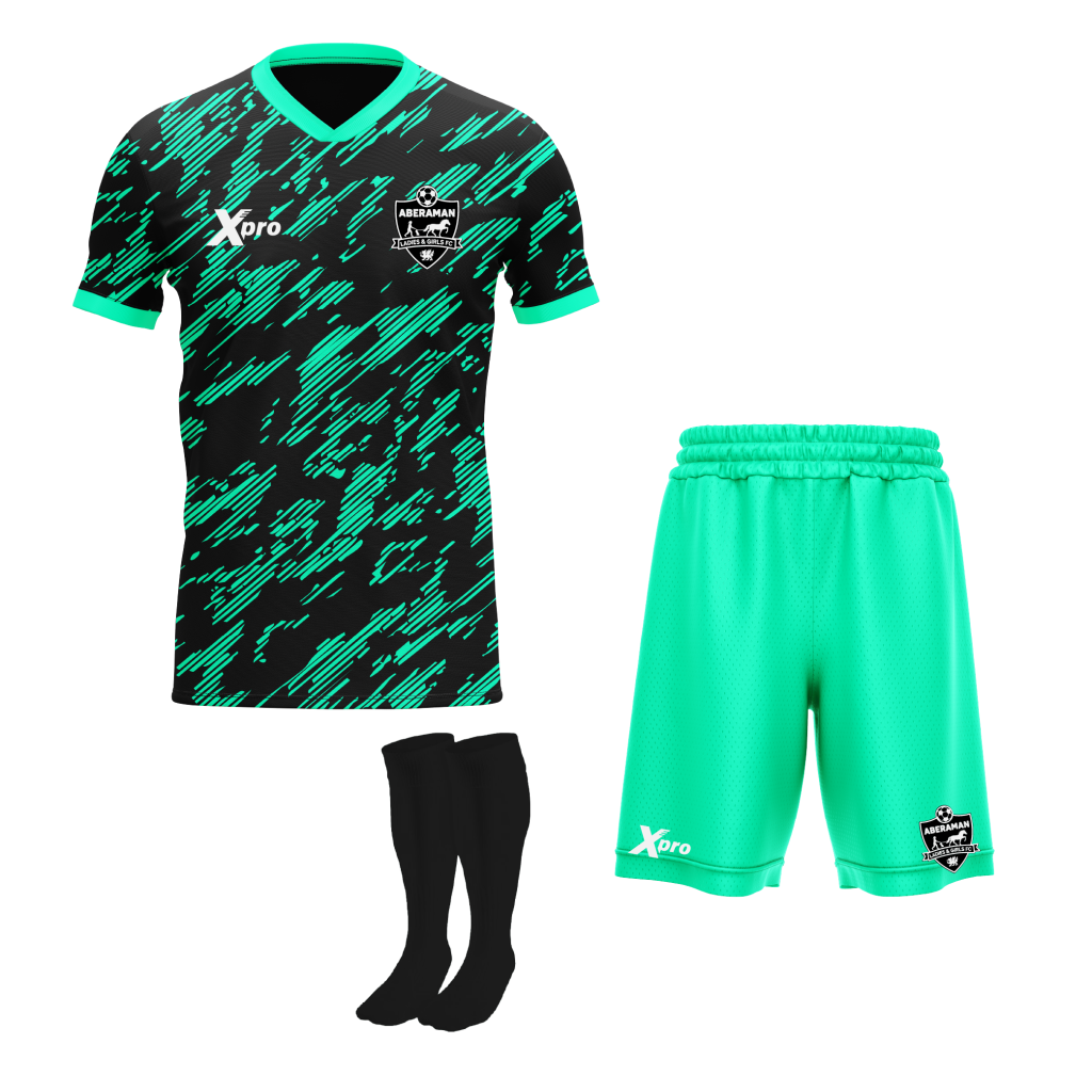 Aberaman Ladies and Girls FC Training Kit