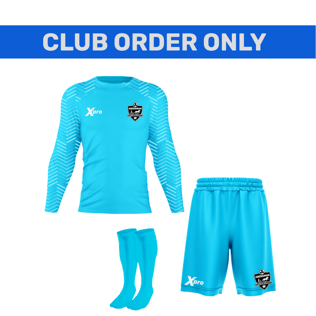 Aberaman Ladies and Girls FC Goalkeeper Home Kit