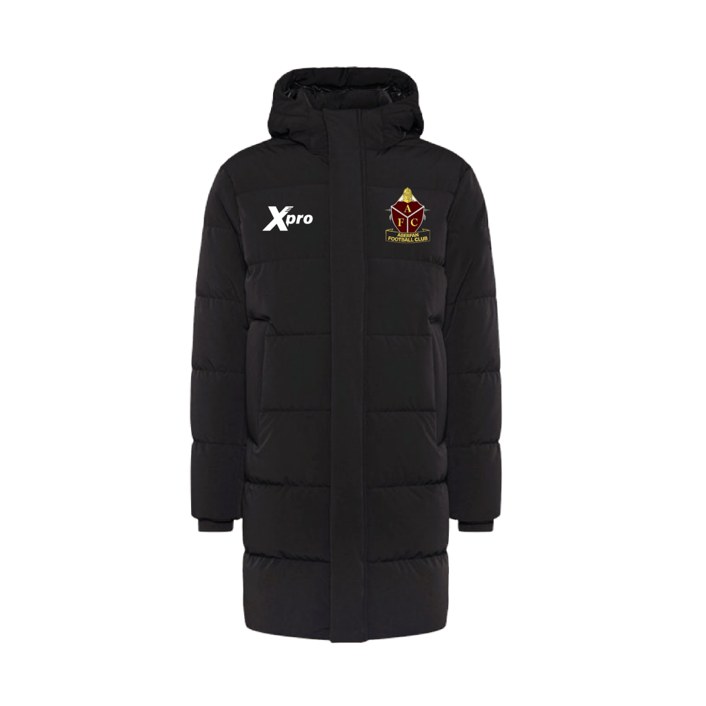 Aberfan FC Long Puffer Jacket