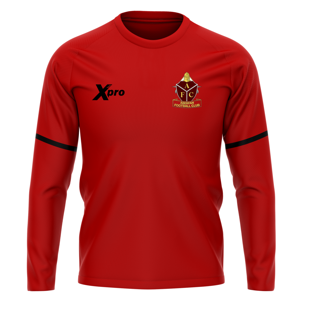 Aberfan FC Crewneck RED