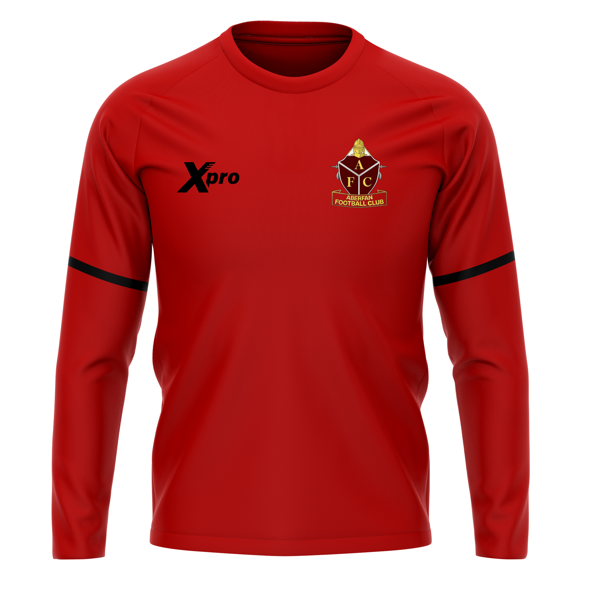 Aberfan FC Crewneck RED