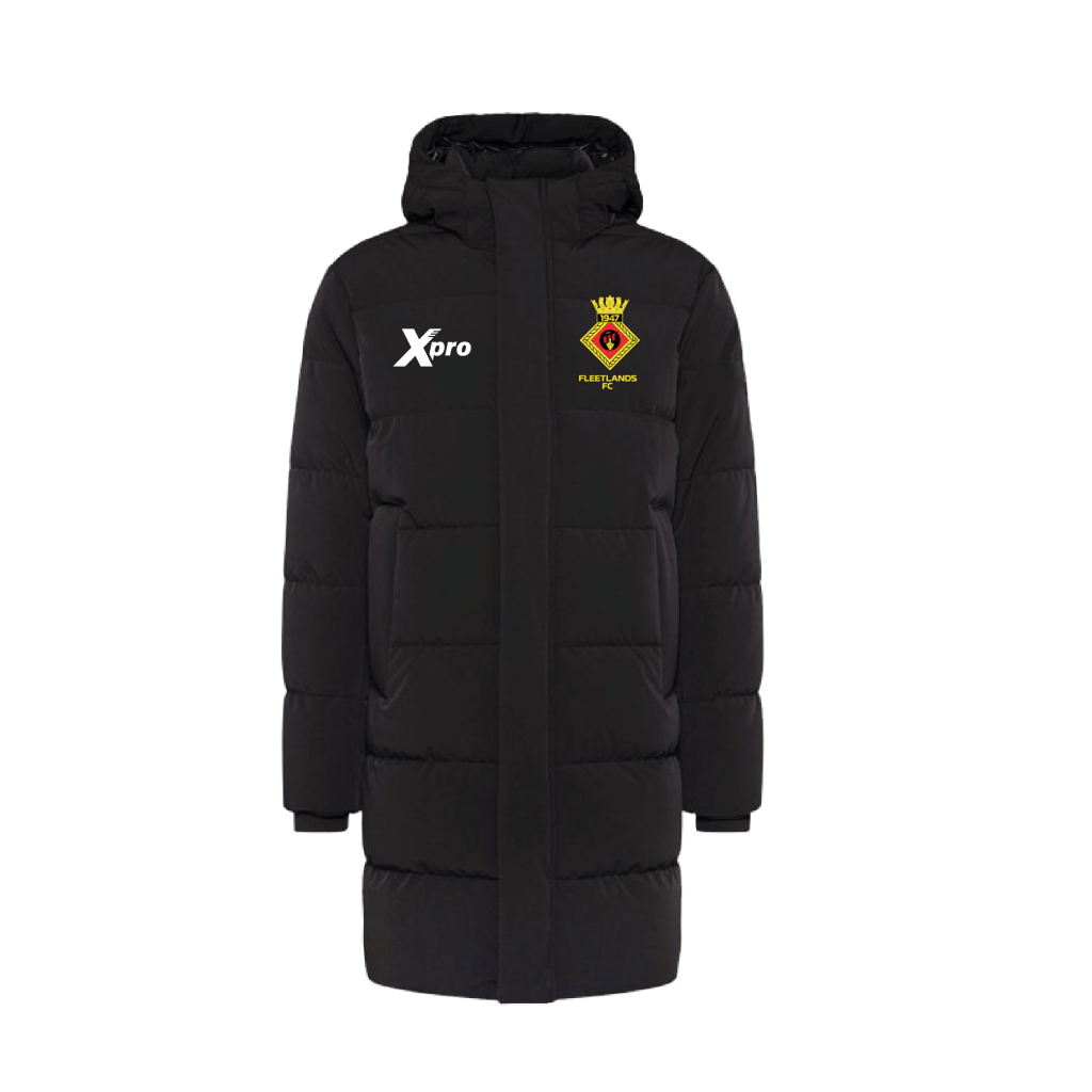 Fleetlands FC Long Puffer Jacket