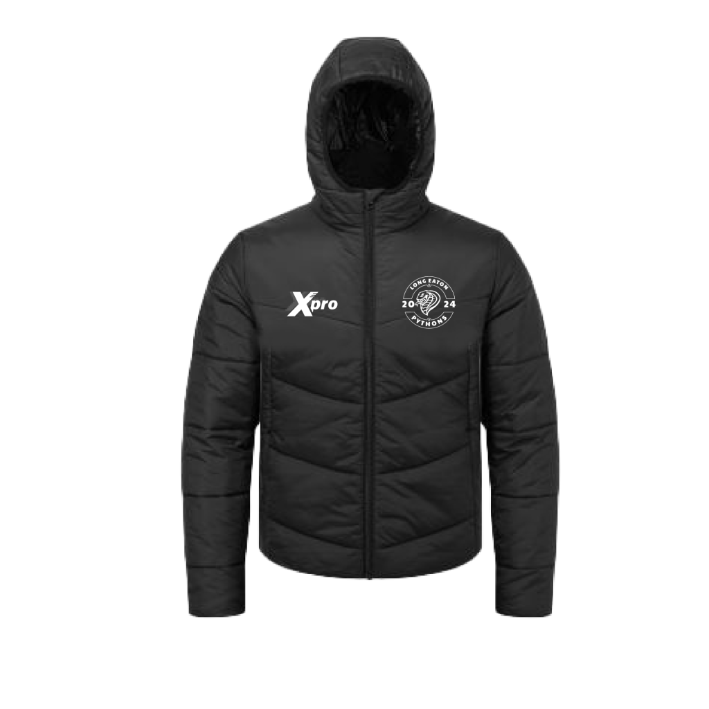 Long Eaton Pythons Short Puffer Jacket