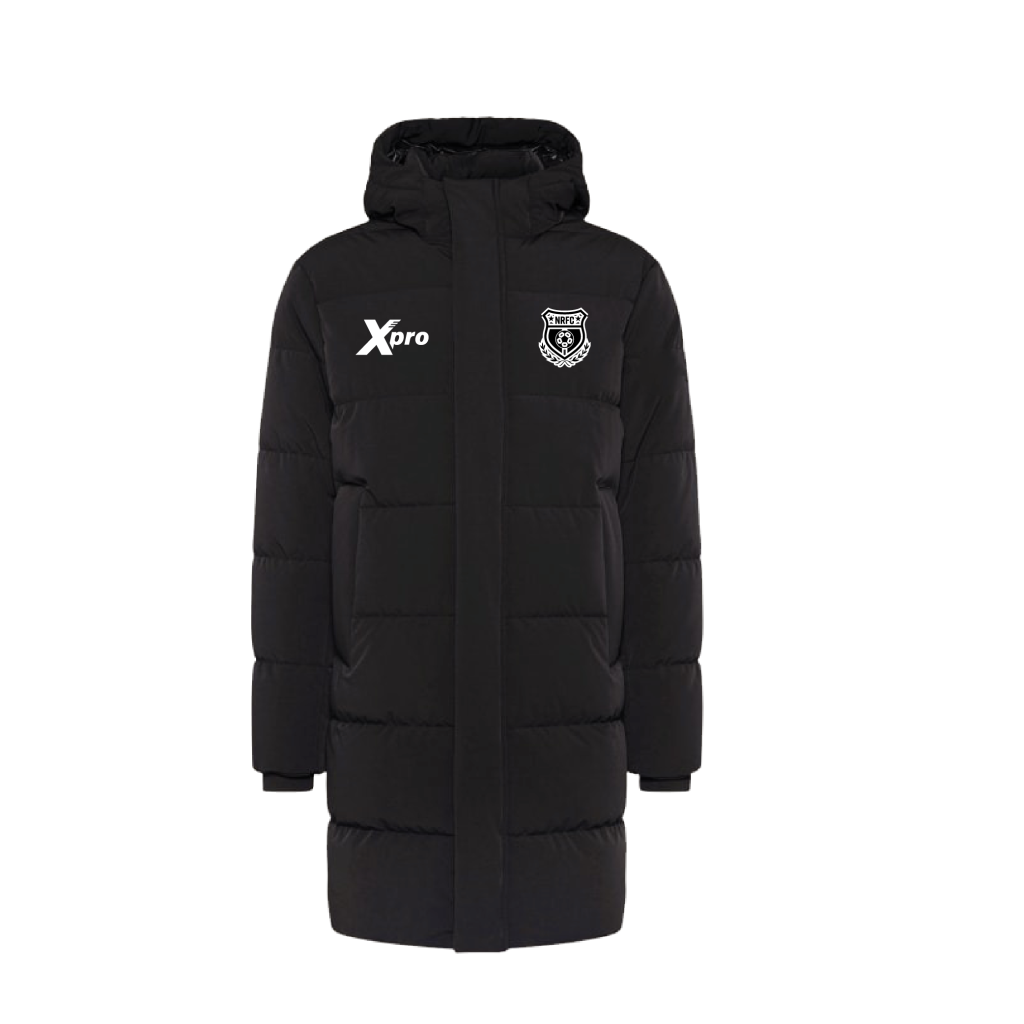 New Road FC Long Puffer Jacket