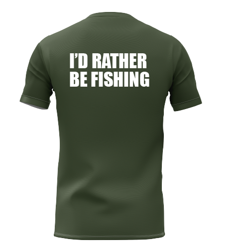 Southwest Carp Fishing Community T-Shirt Green Option 3 - Image 2