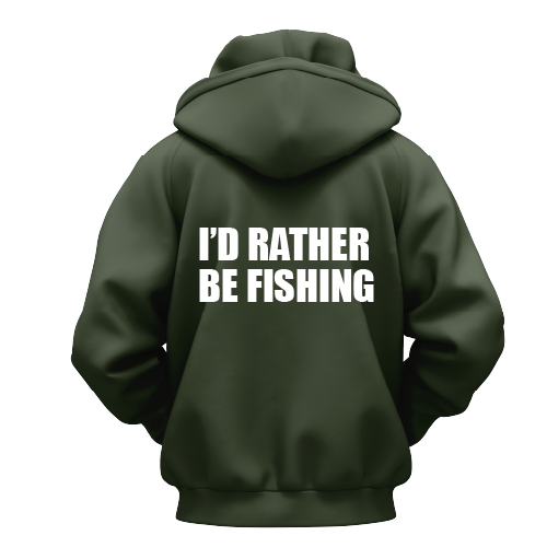 Southwest Carp Fishing Community Hoodie Green Option 2 - Image 2
