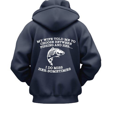 Southwest Carp Fishing Community Hoodie Navy Option 4 - Image 2