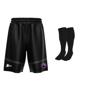 Tor FC Training Shorts and Socks BLACK