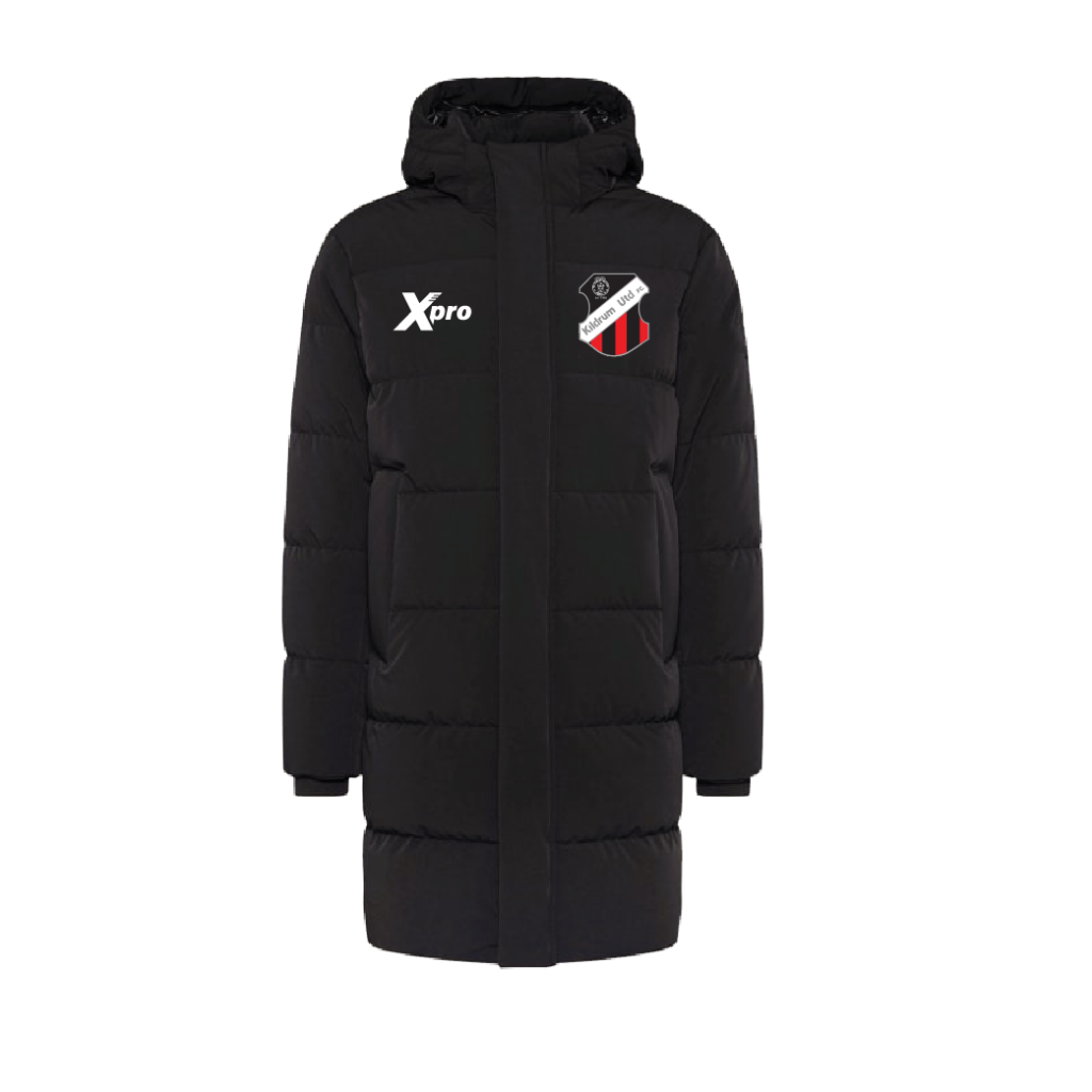 Kildrum United FC Long Puffer Jacket