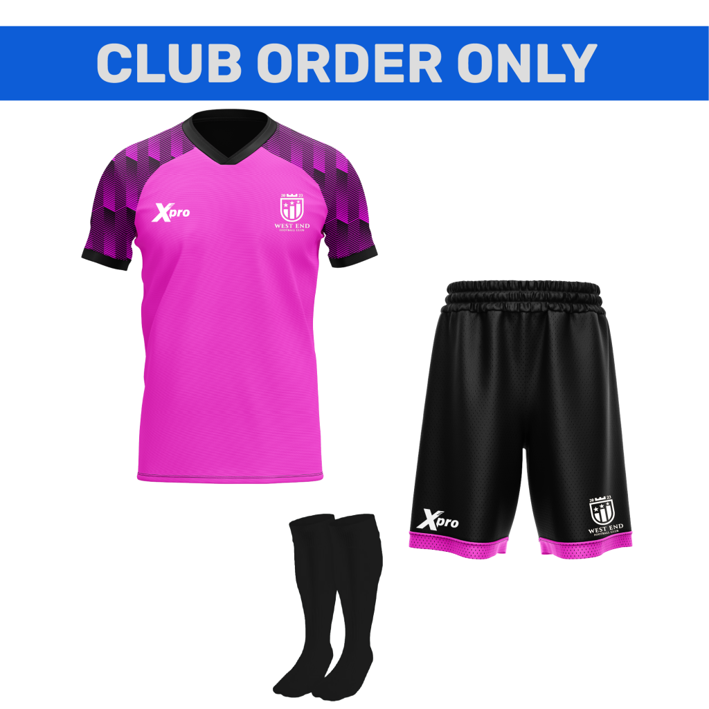 West End FC Girls Away Kit