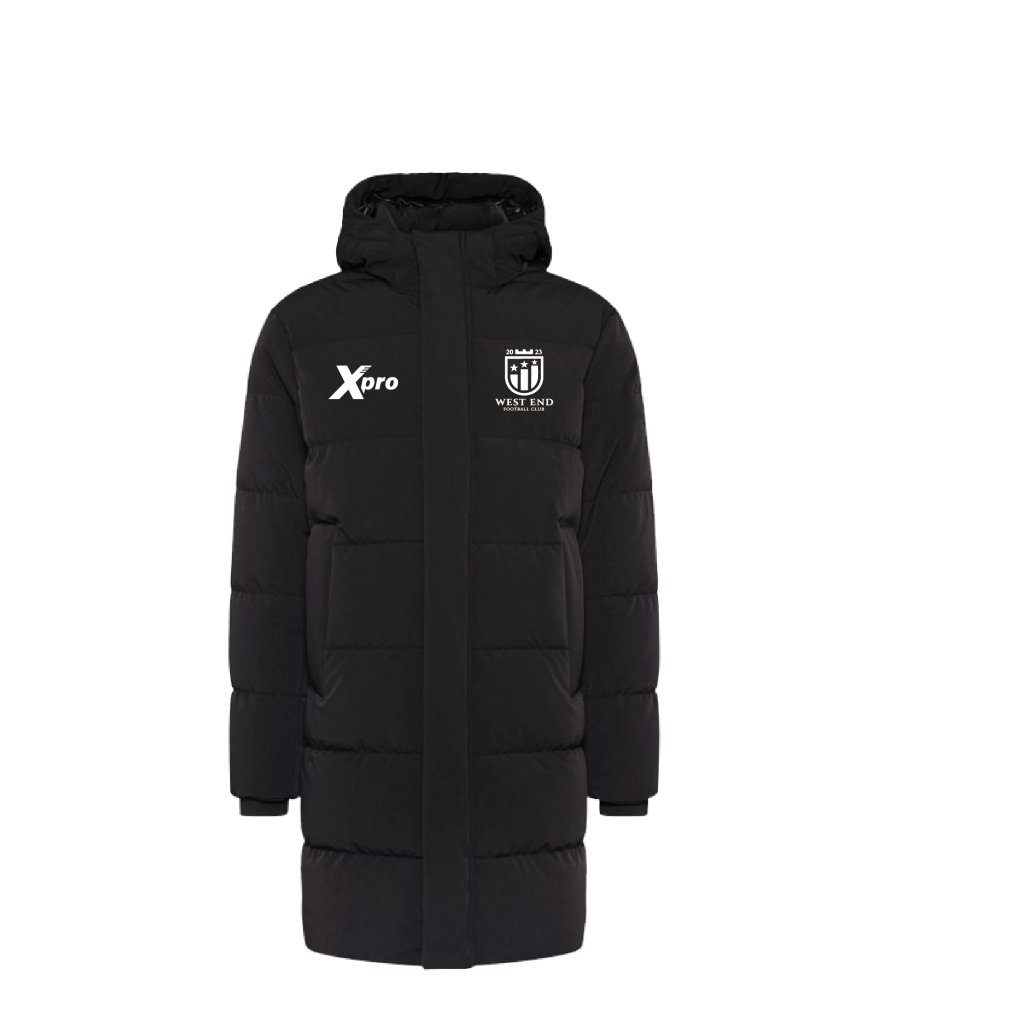 West End FC Long Puffer Jacket