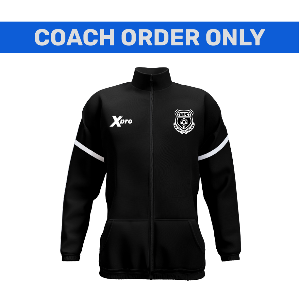 New Road FC Coach Full Zip Track Top