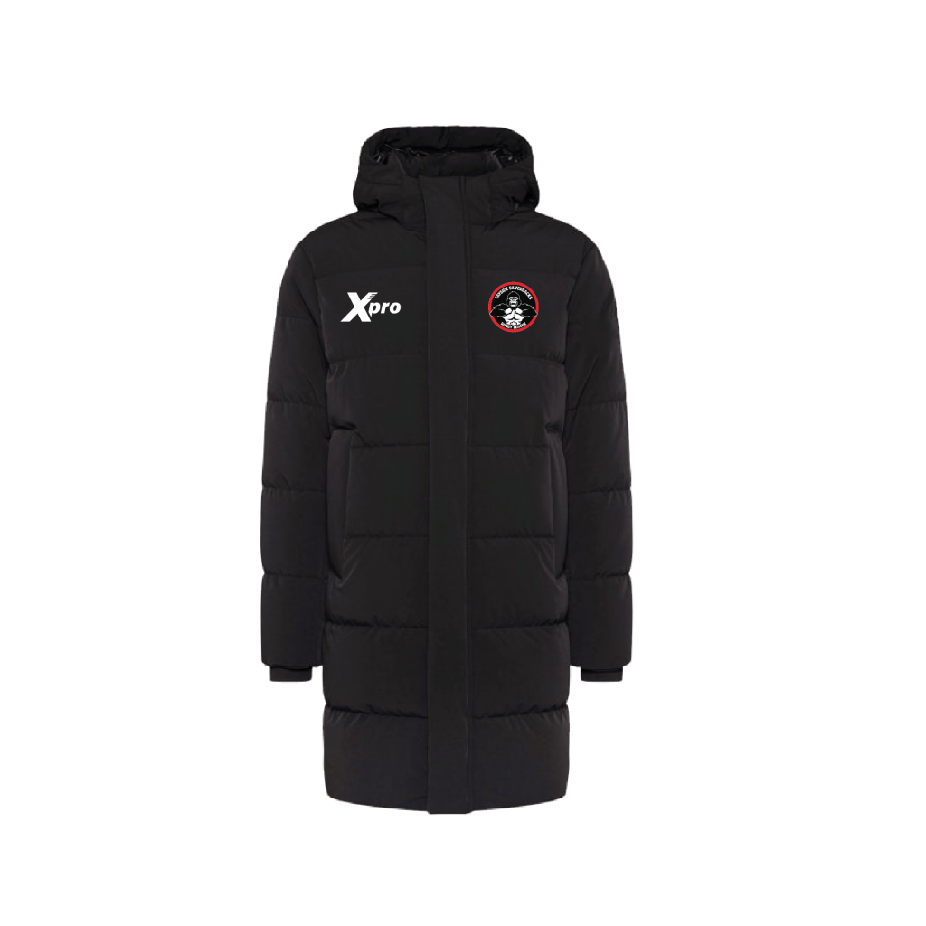 Tayside Silverbacks Long Puffer Jacket