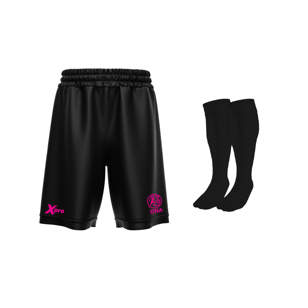 DNA FC Shorts and Socks BLACK