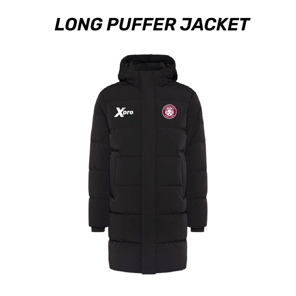 Aburi Town FC Long Puffer Jacket