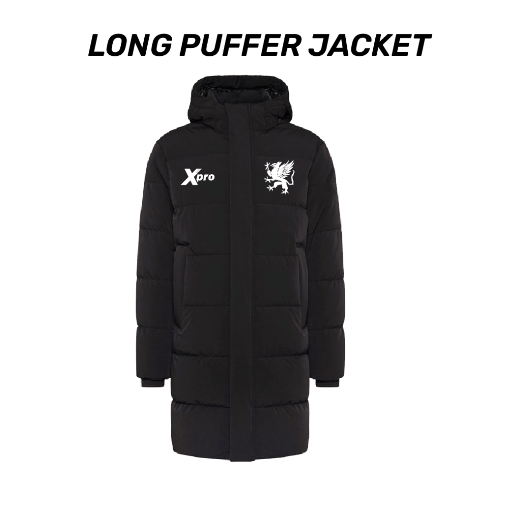 Strathmore Gryphons Long Puffer Jacket