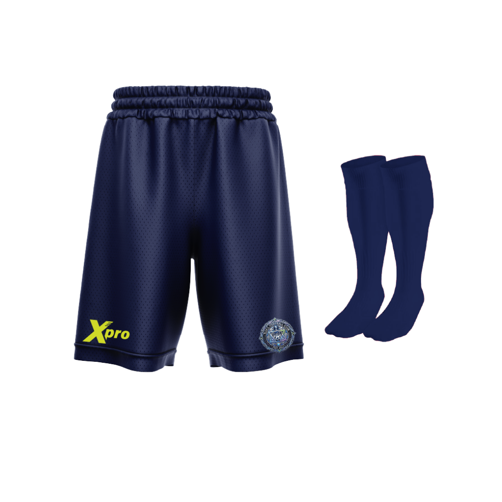 DJ FC Shorts and Socks NAVY