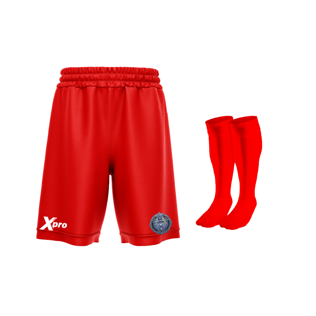 DJ FC Shorts and Socks RED