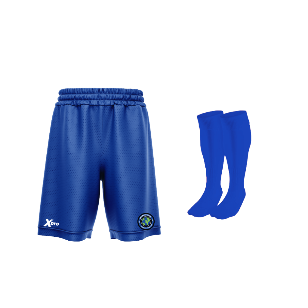 Mersey Spartans FC Shorts and Socks BLUE
