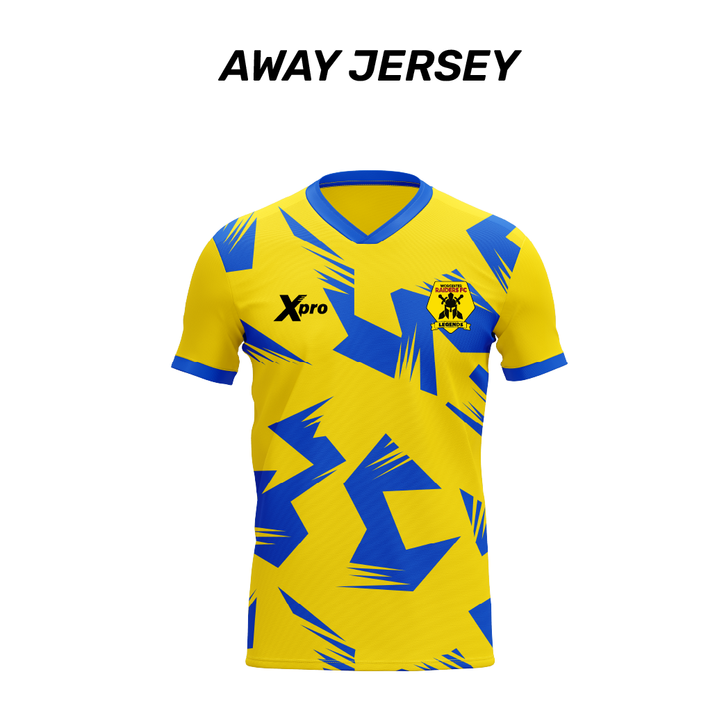 Worchester Raiders FC Away Jersey