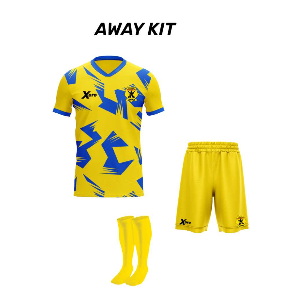 Worchester Raiders FC Away Kit